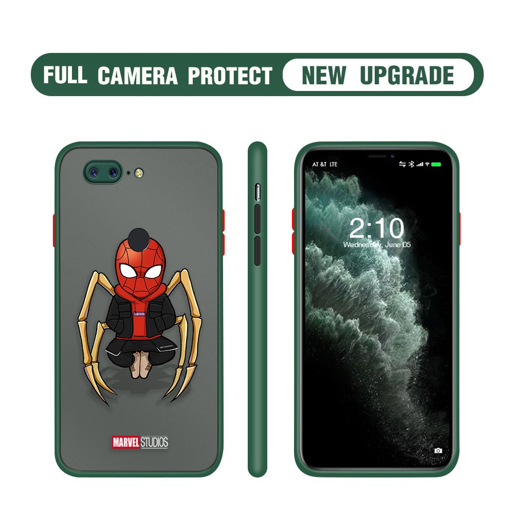 Hontinga for OnePlus 5T Case Cartoon For Boys Camera Shockproof Protection Casing Edge Frosted Transparent Phone Cover