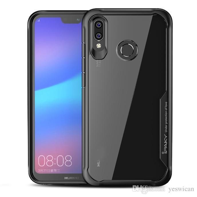 Huawei Nova 3I Ipaky Phone Case Cover - Black
