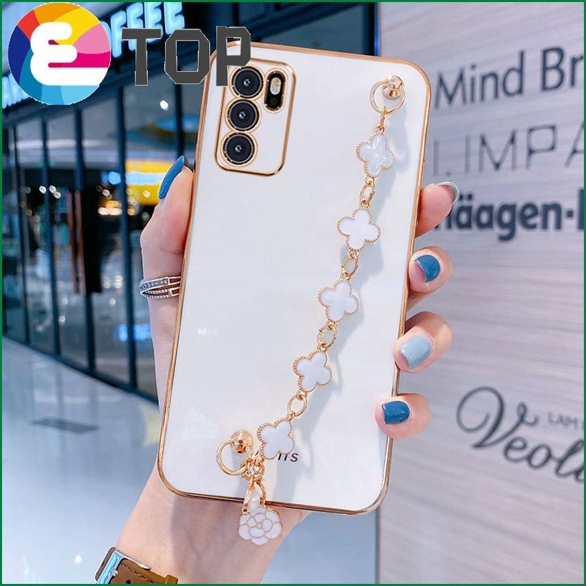Huawei Honor 50Pro mobile phone case creative electroplating bracelet V40 enjoy 20 protective cover for play5T fashion
