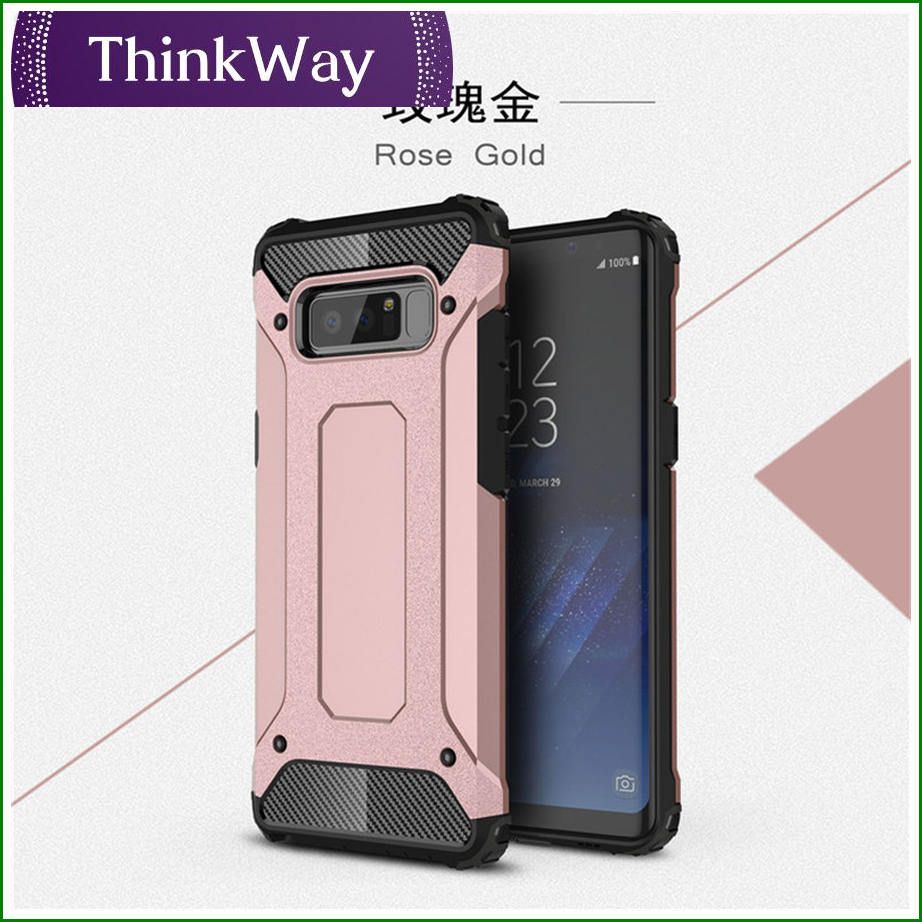 Case, Hard Rugged Hybrid Armor Protective Slim Back Cover Shockproof Phone Casing For J2 prime & J7 prime