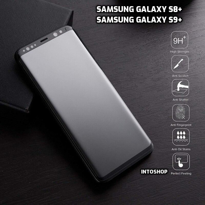 Samsung Galaxy S8 Plus / S9 Plus - 9D Ceramic EDGE TO EDGE Anti Broken Full Screen Covered Ceramic Curved Matte Film Screen Protector