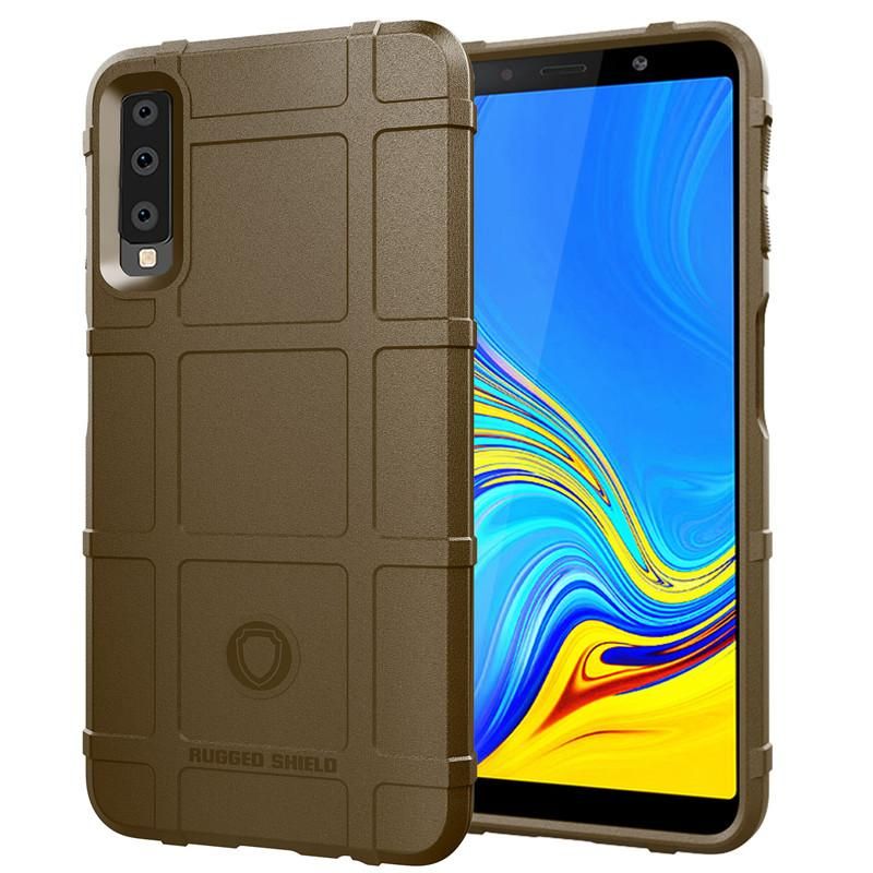 Soft Silicone TPU Phone Case 360° Full Body Protection Phone casing for Samsung Galaxy A7 (2018) 6.0"