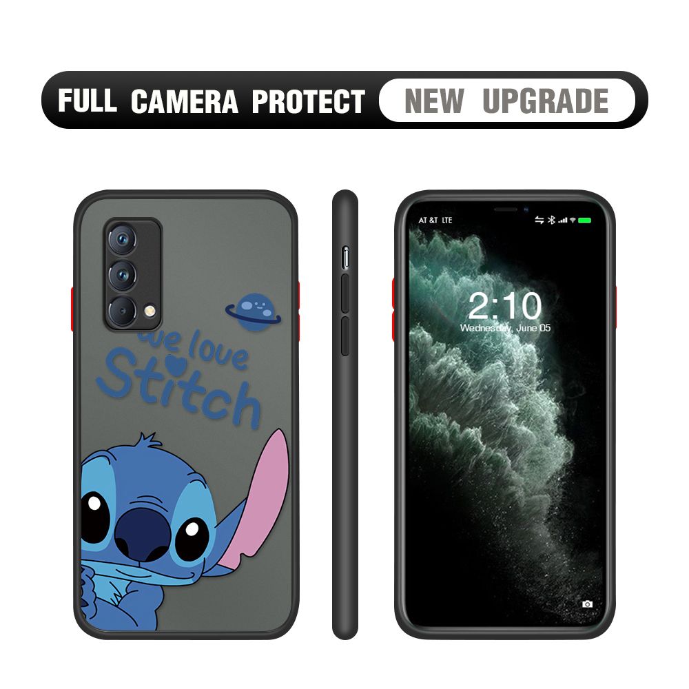 Hontinga for Realme GT Master Case Cute Cartoon Cases Edge Frosted Transparent Phone Cover