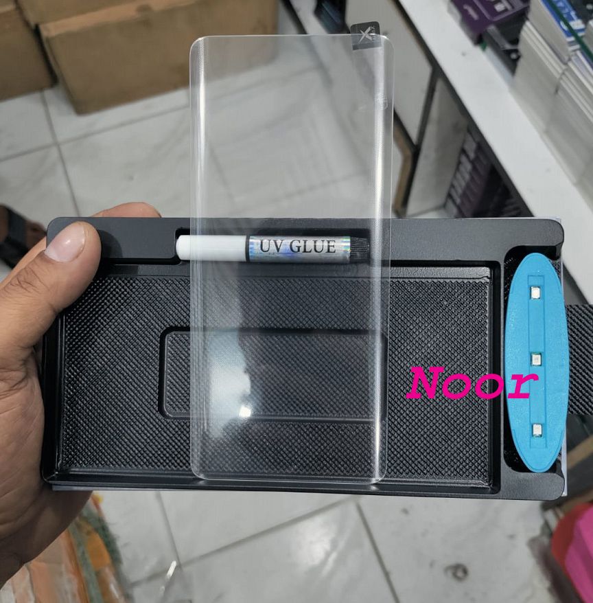 Samsung Galaxy S22+"UV Light Adhesive Tempered Glass Screen Protector"