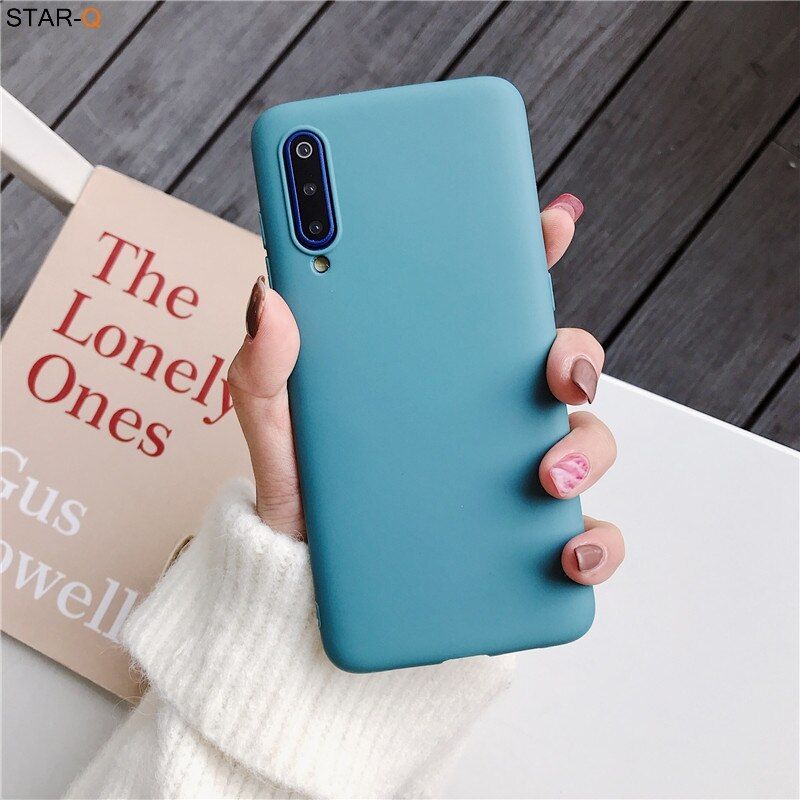 Candy Color Matte Silicone Phone Case For Samsung Galaxy A50 A30 A40 A20e A10 A02 A70 A7 2018 A20s A01 Core Soft Tpu Back Cover