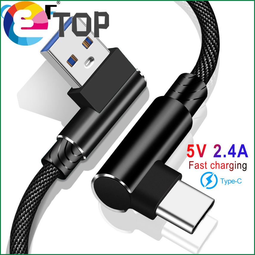OLAF 3M USB Type C 90 Fast Charging usb c cable Type-c Data Cord Android Charger usb-c  USB Cable For Samsung S8 S9 S10 Note 8