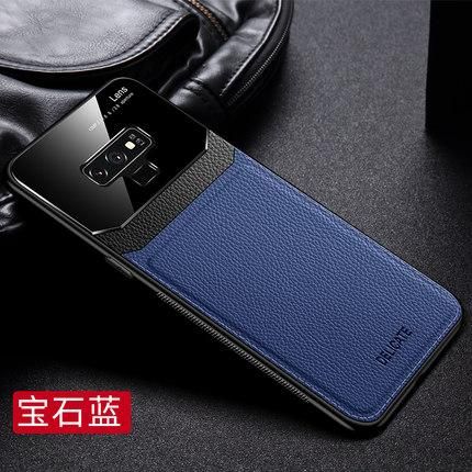 For Samsung Galaxy Note 9  Eyelid PU Leather business anti-fall phone case