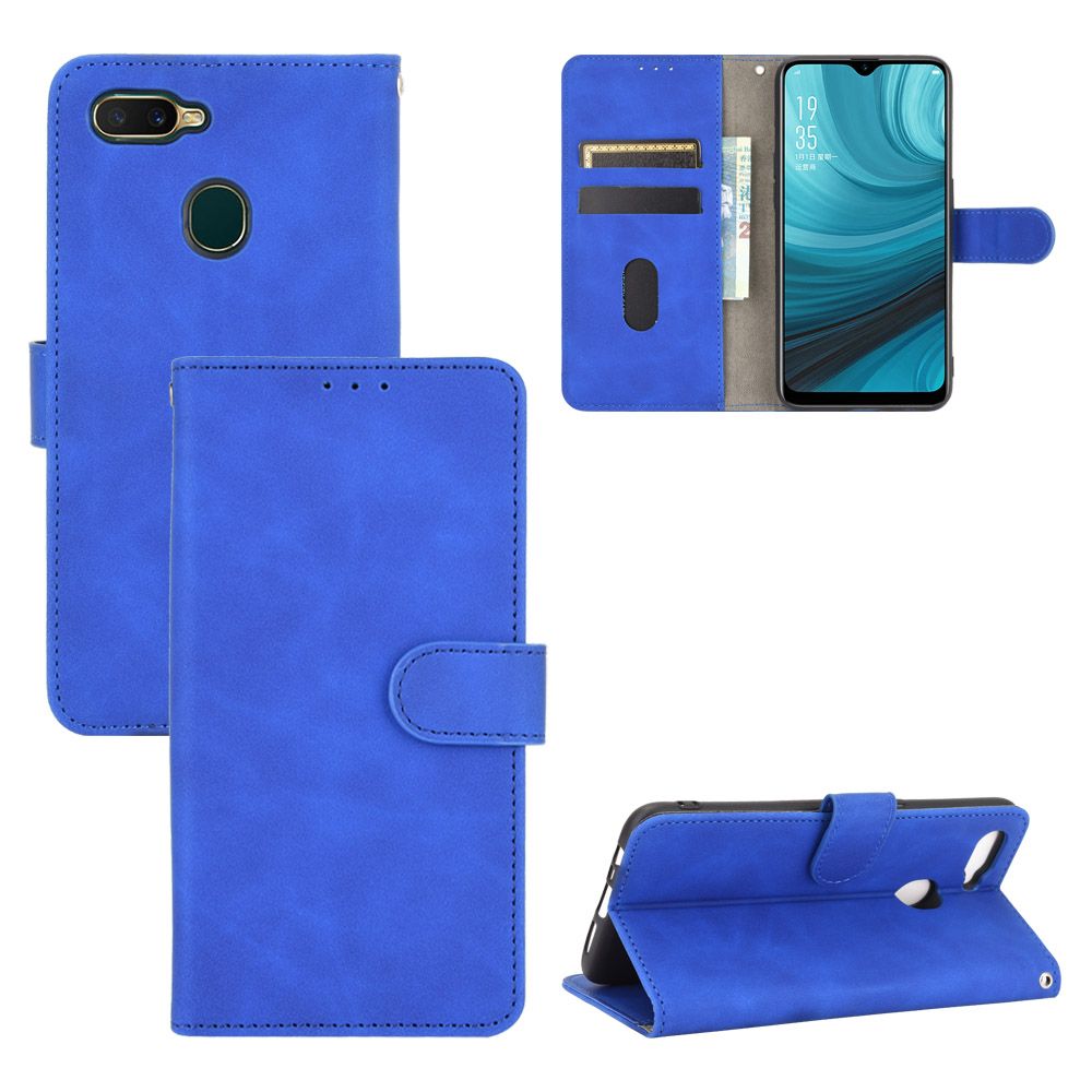 Phone Case OPPO For A5 / A3S / AX5 / A12E / AX7 / AX5S / A7 / A5S / A12 Case With Stand Wallet Card Slots Flip Cover Shockproof Protection Magnetic Cellphone Casing Shell
