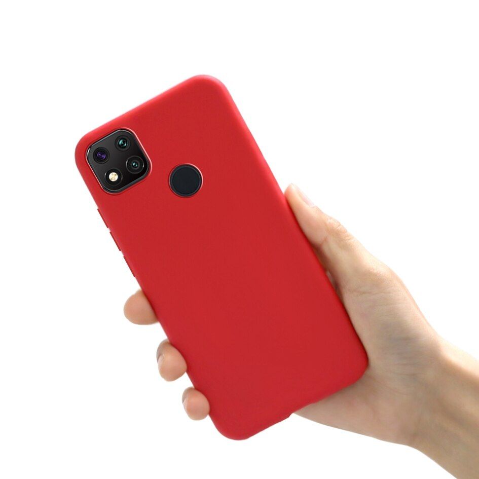 For Xiaomi Redmi 9C Case Silicone Candy Simple Cover Phone Case For Xiomi Redmi 9C NFC 2020 Case on POCO C3 Fundas 6.53\"