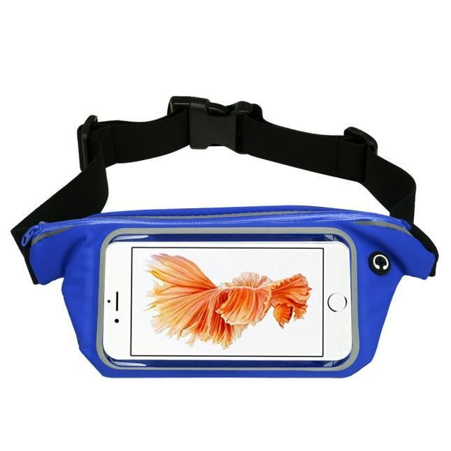 Pioneer Sports Running Gym Waist Belt Bag Case Cover For Iphone 6S 4.7 Inch Bk