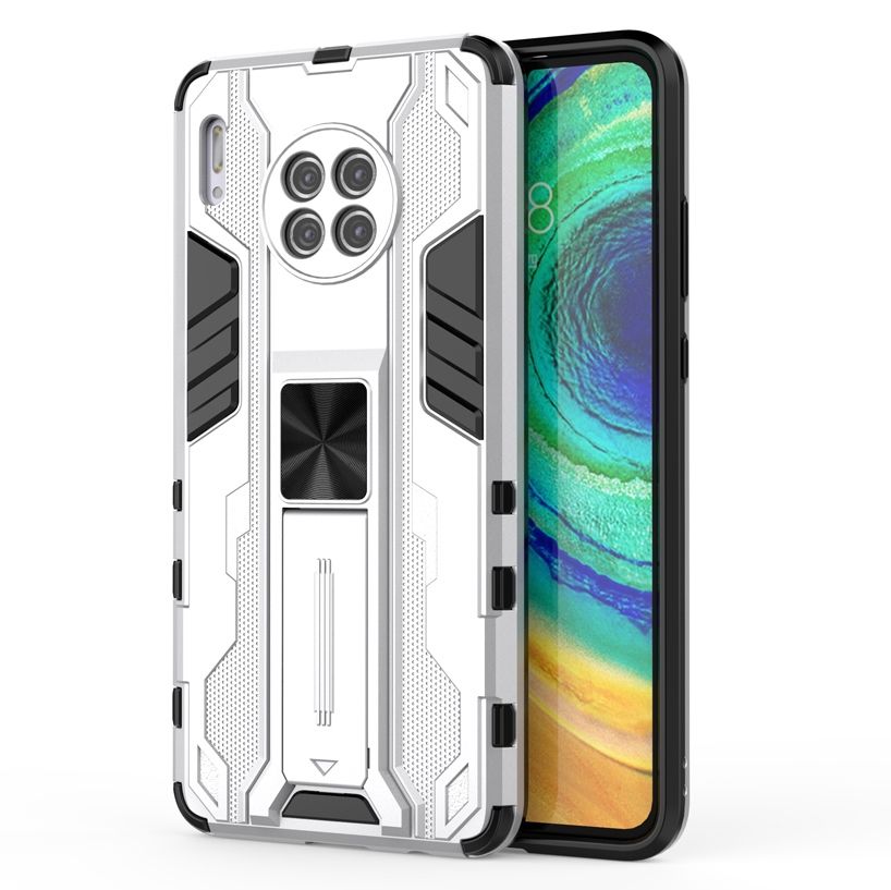 For Huawei Mate 30 Supersonic Design Invisible Bracket [Support Magnetic Car Mount] Protective Case Cover