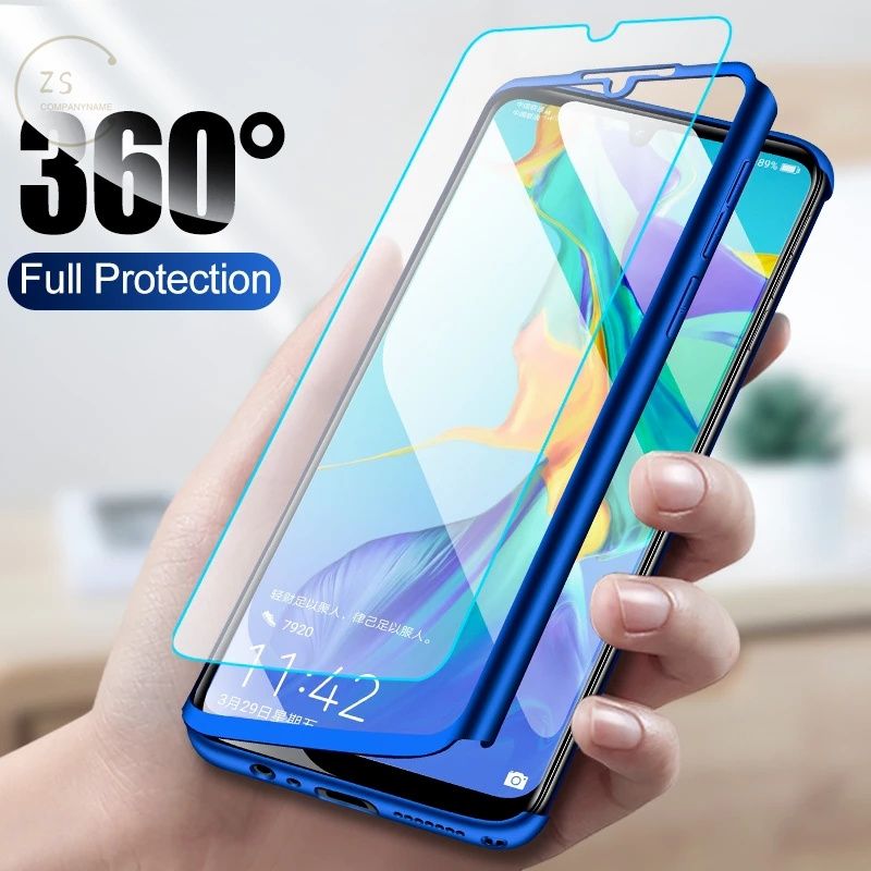 360 Full Body Hard Phone Case For OPPO A57 A59 A37 A77 A33 A83 A73 A79 F5 With Tempered Glass ZhongSheng