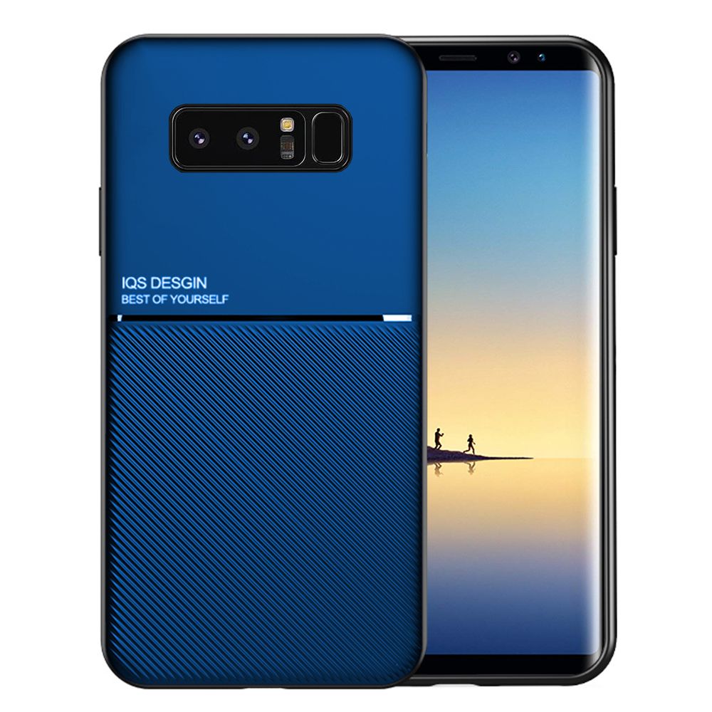 For Samsung Galaxy Note 8 Stripe Pattern Anti-Slip Shockproof Soft TPU Silicone Bumper Case Cover