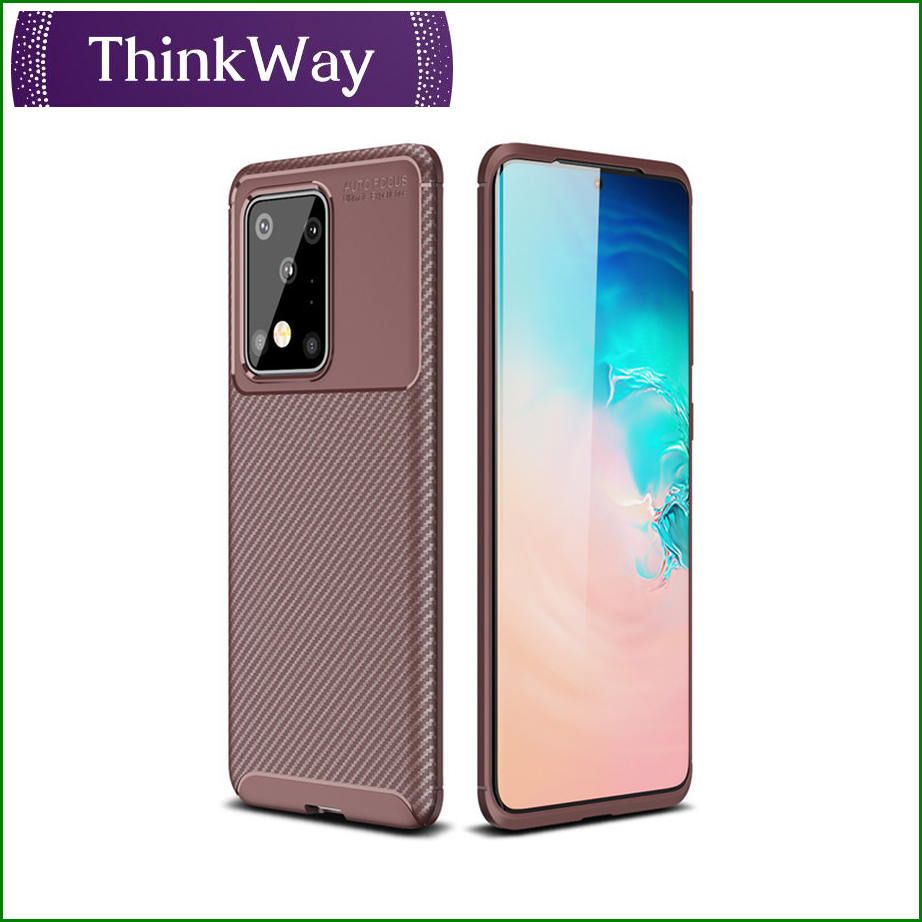 Soft TPU Carbon Fiber Design, Ultra [Slim Thin], Shockproof For Samsung A02S European version & Samsung A02 European version/M02