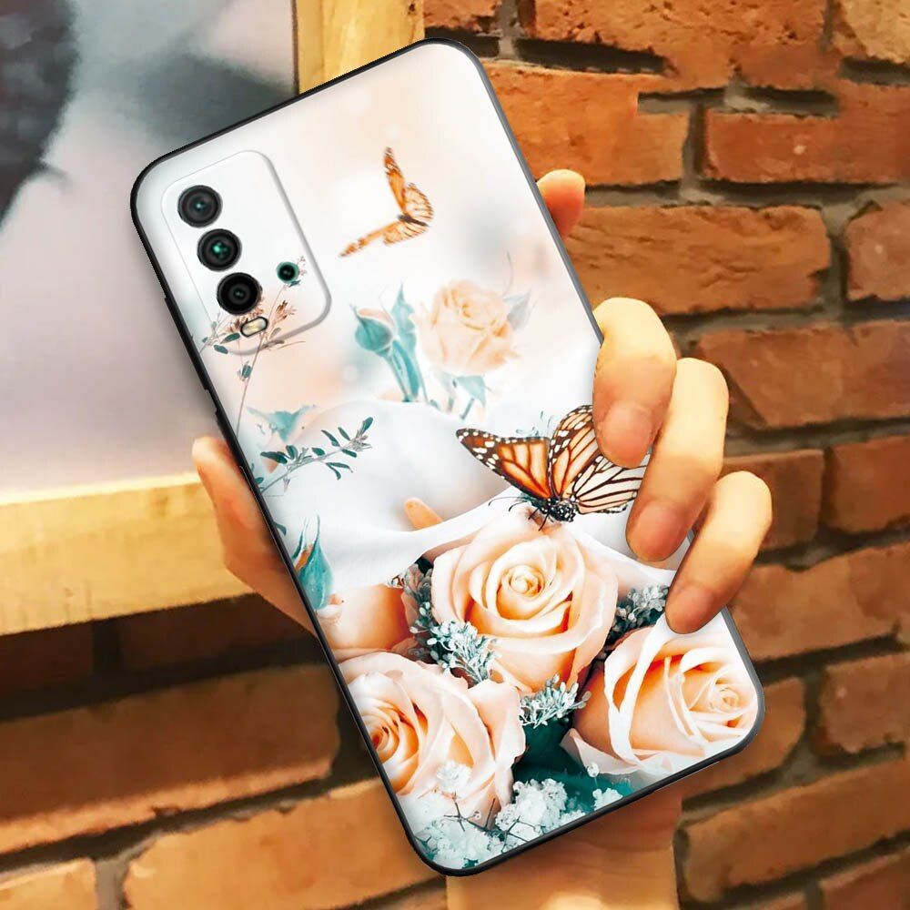 Case For Xiaomi Redmi 9T Case on Redmi 9T Soft Silicone TPU Back Cover Case For Xiaomi Redmi 9T Cool Fashion Bumper Cute Case