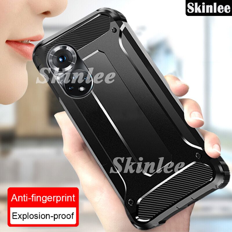 Skinlee Phone Case Huawei Nova 9 Luxury Armor Protect Case Back Cover Soft Silicone Hard PC Hybrid Funny Huawei Nova9 Back Cover