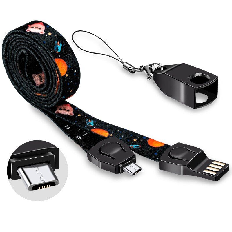 Bear Data Cable 2.4A Fast Charging Cable For Light Typec Android Mobile Phone Charger
