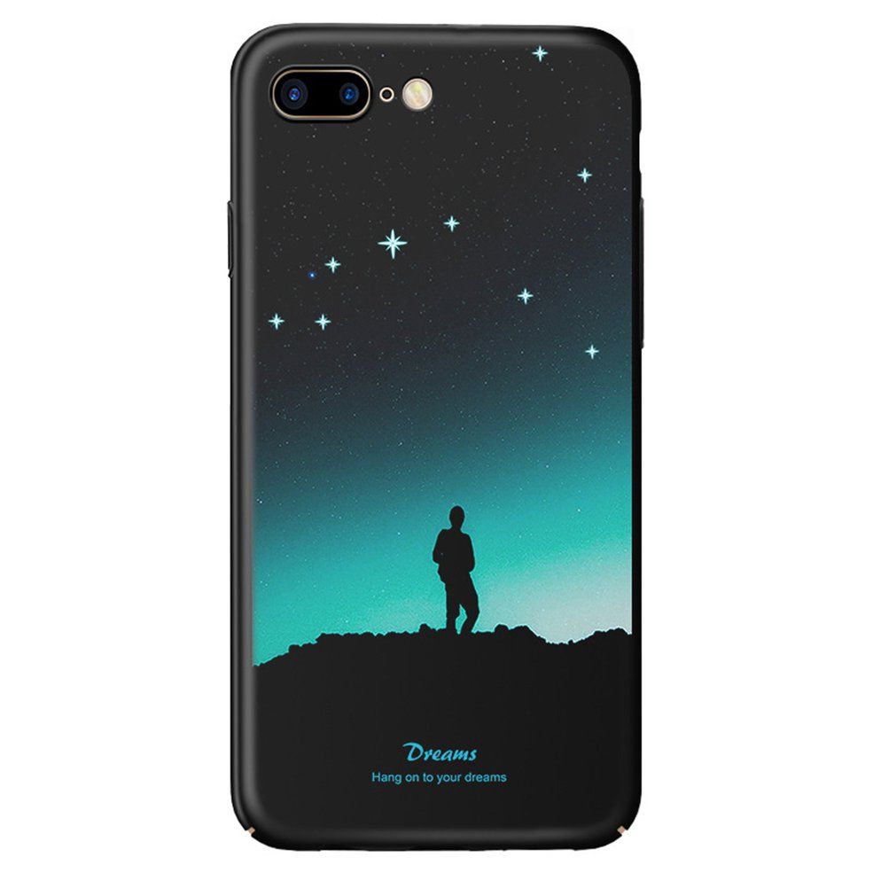 Creative Luminous Mobile Phone Protection Glass Case For Iphonex