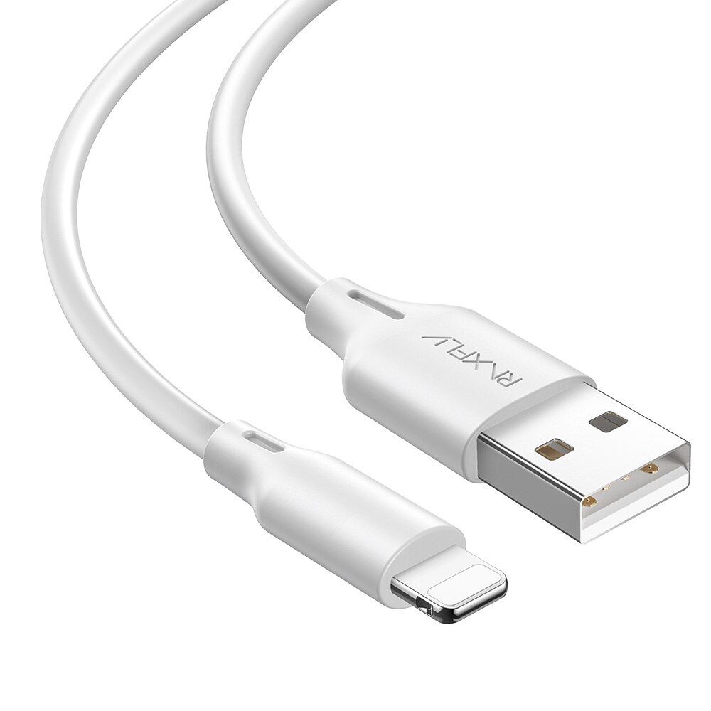 RAXFLY USB Cable For iPhone X XS Max XR Charging Wire Fast Data Sync USB Charger For iPhone 7 8 6 6s Plus 5s 5 USB Charging Cord