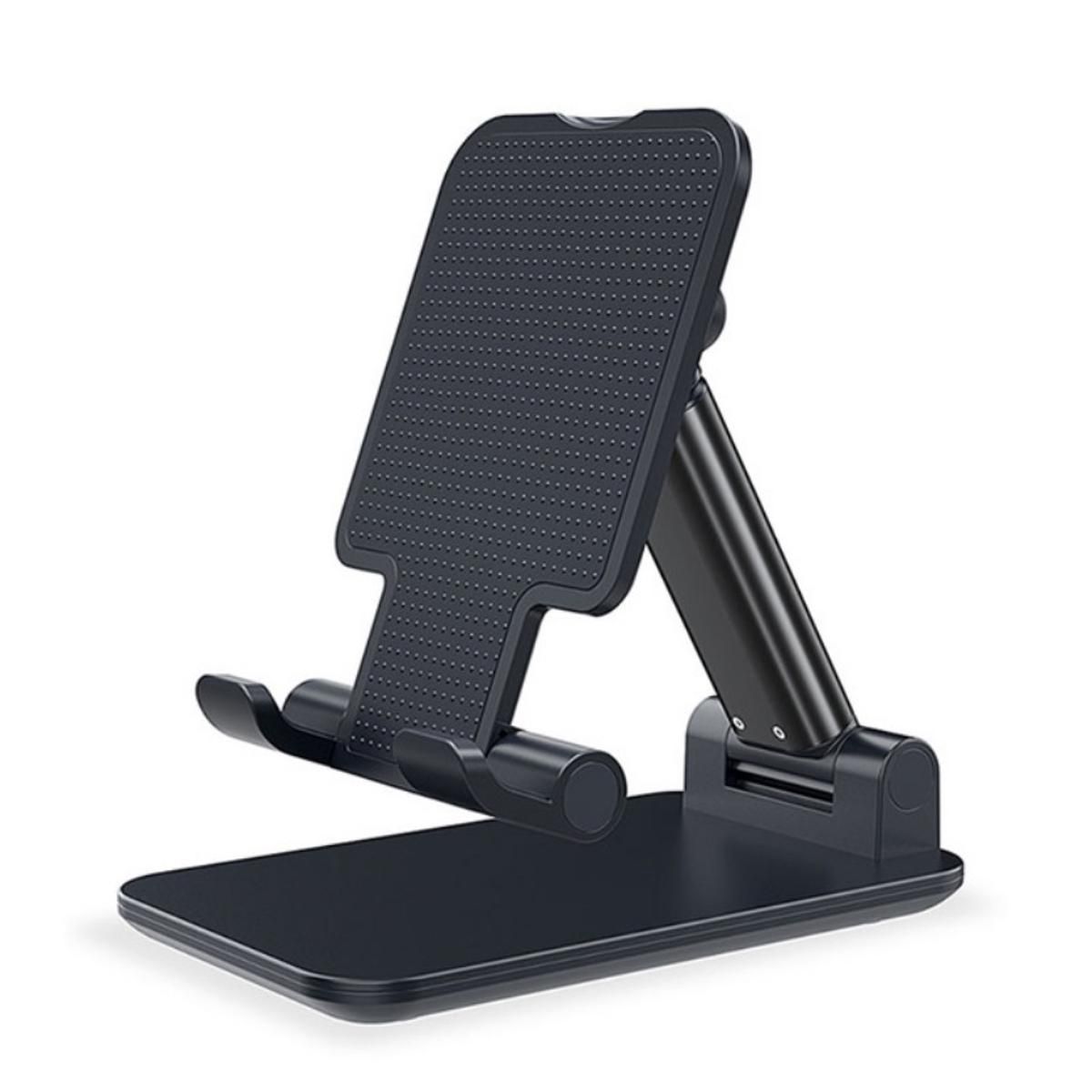 Foldable Phone Stand Metal Cellphone Holder Adjustable Desk Bracket phone Mount Universal for iOS/Android Moble Phone
