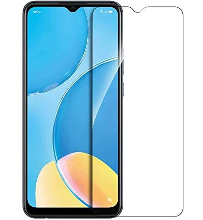 Oppo A1k Transparent 0.3mm Glass Screen Protector ( Half Glass )