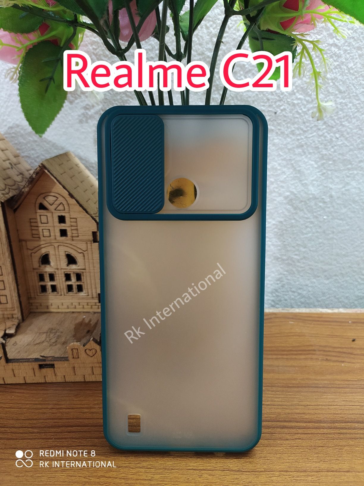 Slide Camera Protect Case back cover FOR Realme C21