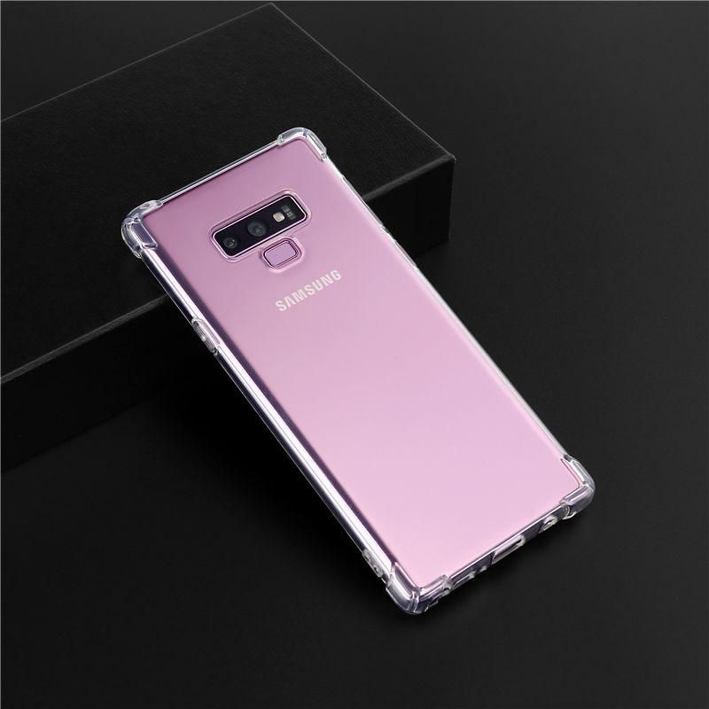 For Samsung Galaxy Note 9 N960F Rainbow Color Ultra Slim Soft Case 6.4 Inches Silicon Rubber Shockproof Cover