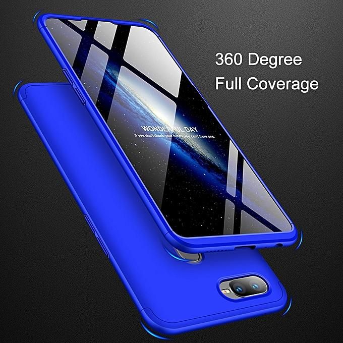 Oppo F9/F9 Pro 360 Degree Gkk Back Cover -Blue
