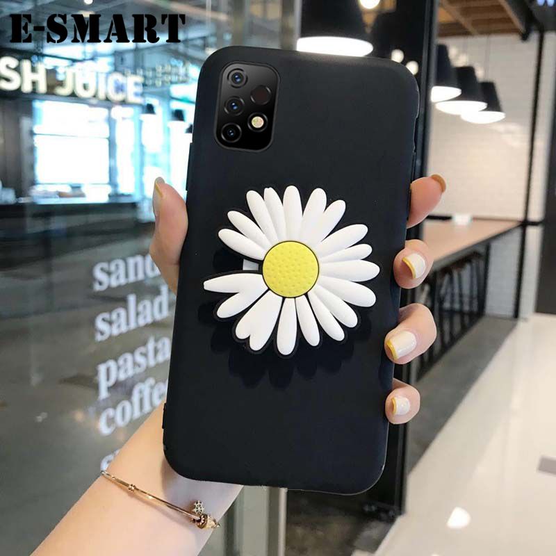 Phone Case UMIDIGI BISON GT2 Pro 5G Soft Back Cover +Daisy Flowers Folding UMIDIGI BISON GT2 Pro 5G Case