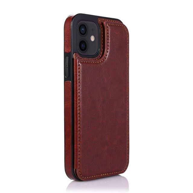 Luxury Wallet Leather Case For iPhone 13 12 Mini Back Flip Coque For iPhone 11 Pro XR XS Max X 6 6s 7 8 Plus Card Slots Cover