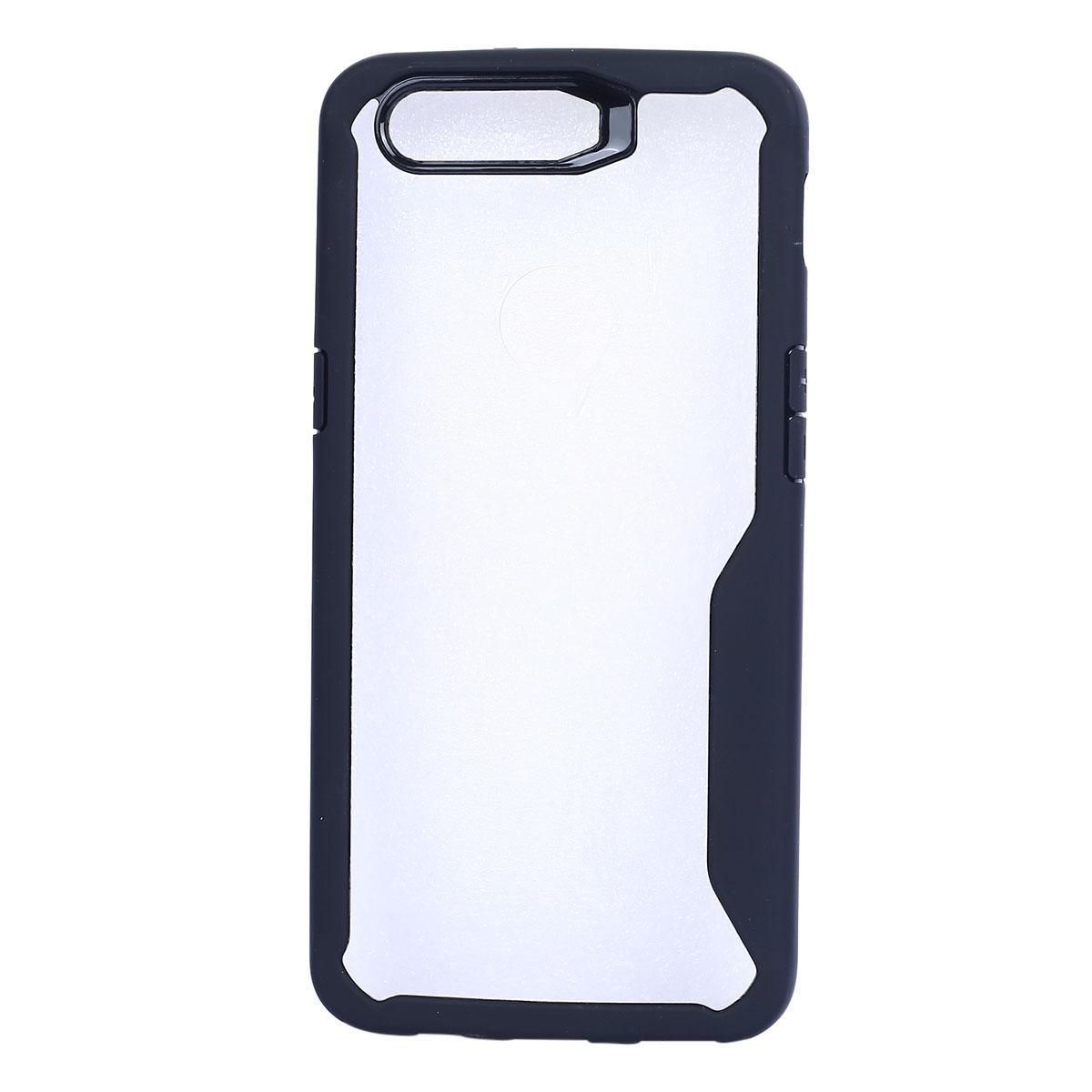 Vivo Y71 Ipaky Bumper Protective Transparent Case - Black