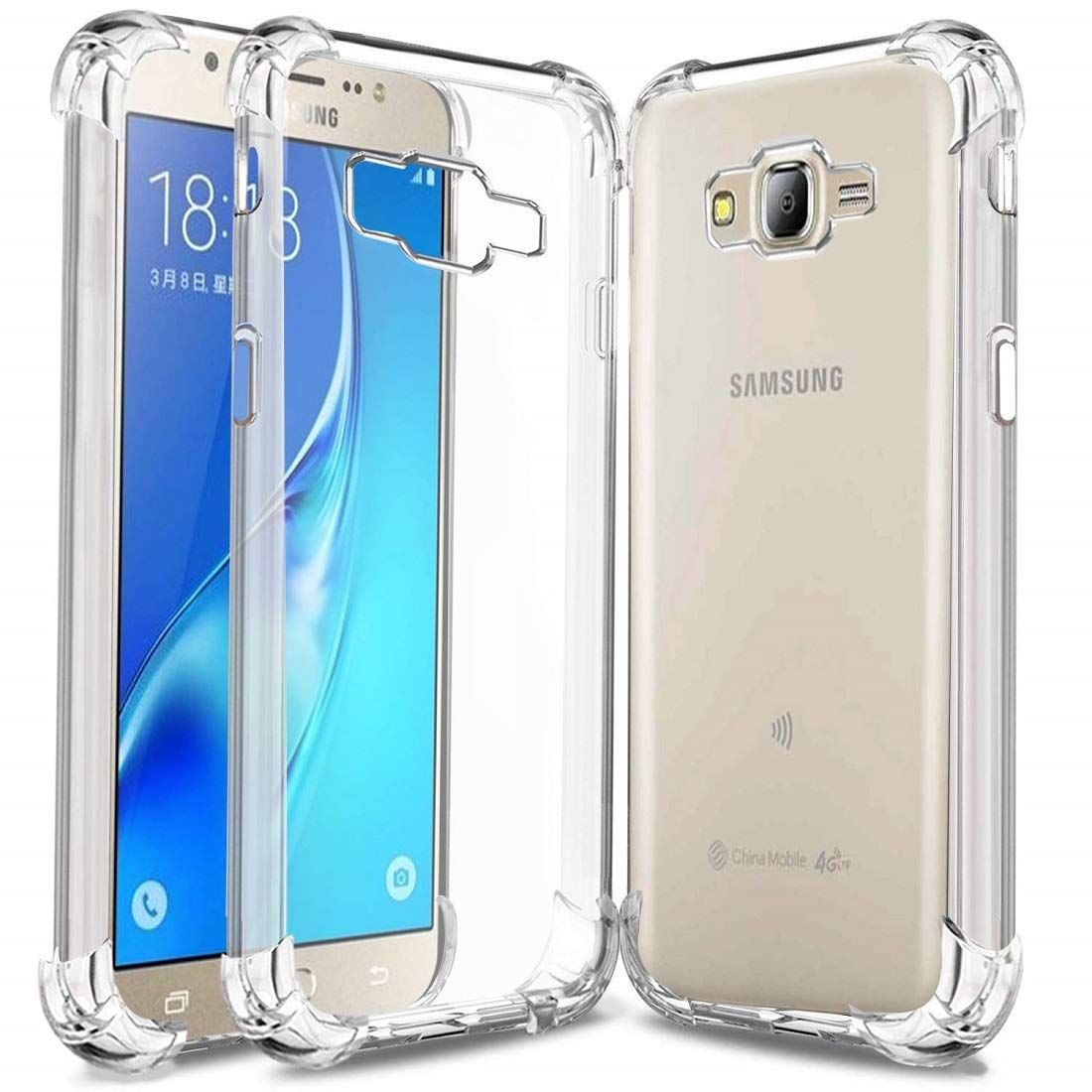 transparent soft back cover for samsung galaxy J7/J7 Next
