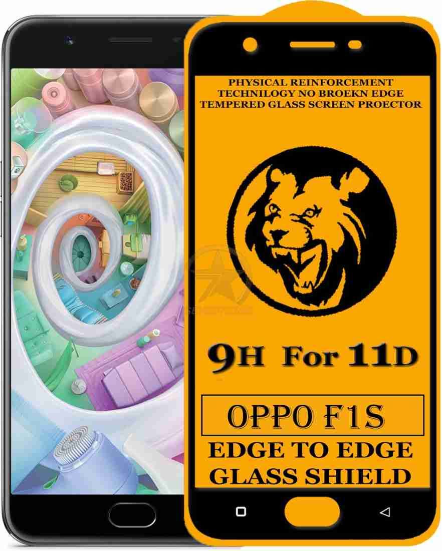 9H Full Glue Tempered Glass Screen Protector For Oppo F1s