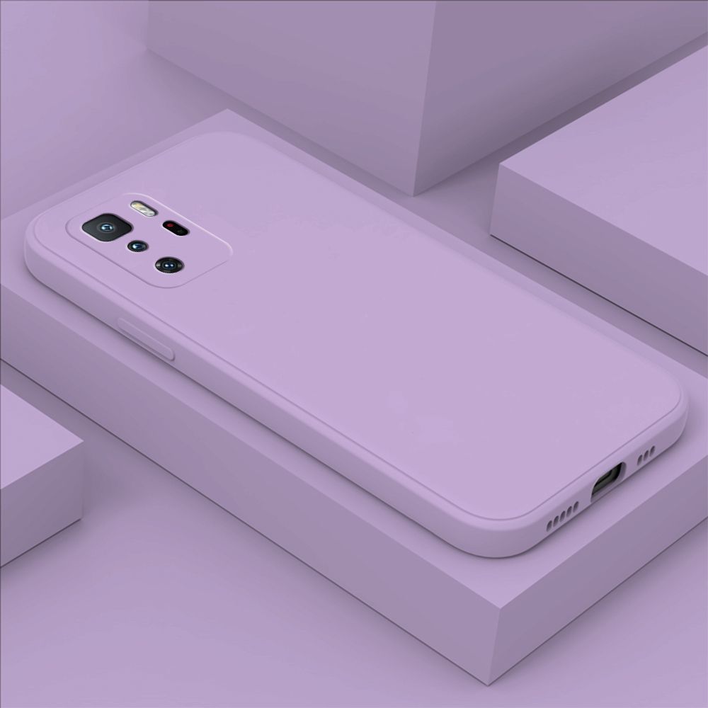 ZeroQiQi for Xiaomi Poco X3 GT Case Simple Candy Color Back Cover Soft Liquid Silicone Protective Phone Cases