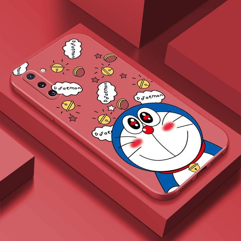 Cartoon Liquid Silicone Case For Samsung Galaxy Note10 / N9700 ​Thin Soft Protective Back Cover Case