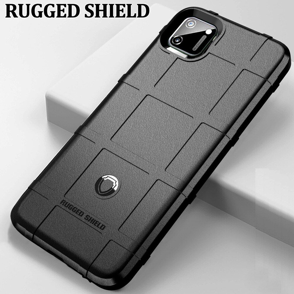 Rugged Shield Case For Realme C11 Defender Armor Drop resistance Cover
