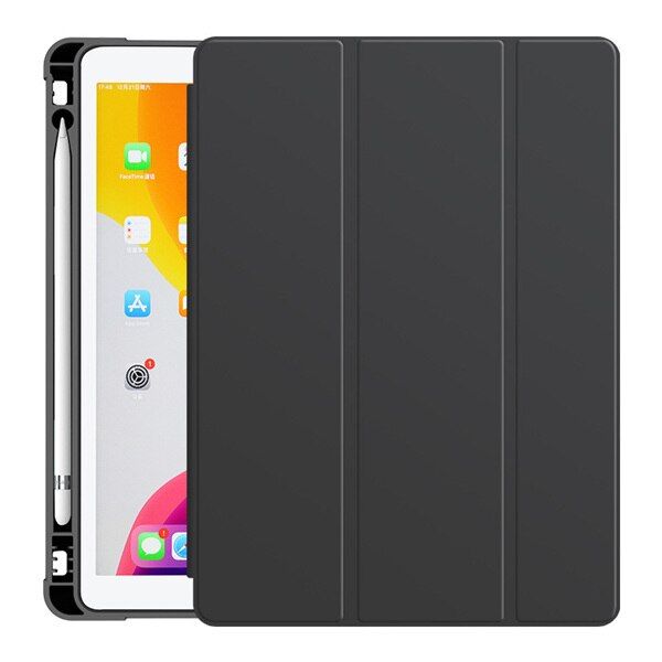 For iPad 10.2 8th 2018 2017 9.7 Case Smart Cover with Pencil Holder For Mini 5 2019 10.5 Pro 11 2021 For iPad Air 4 10.9 Case