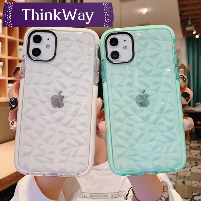 Luxury Jelly Phone Case For iPhone 12 Mini Pro Max 11 Pro XS Max XR X 7 8 6 6s Plus Soft Casing Transparent Silicone Shockproof Clear Cover