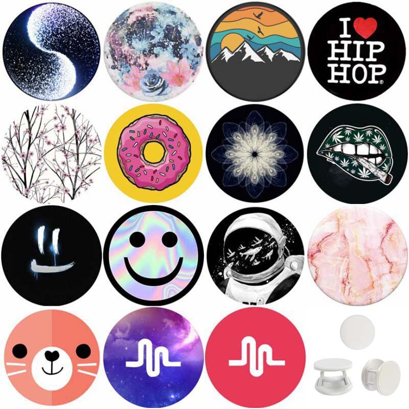Universal DIY попсокет Musically Young Smartphone Popped Phone Holder Ring Universal Round Grip Stand Hot pocket socket