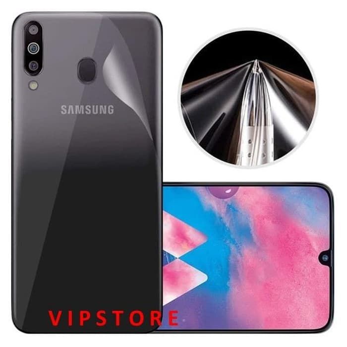 Samsung Galaxy M30 Hydrogel Back Poly - Transparent