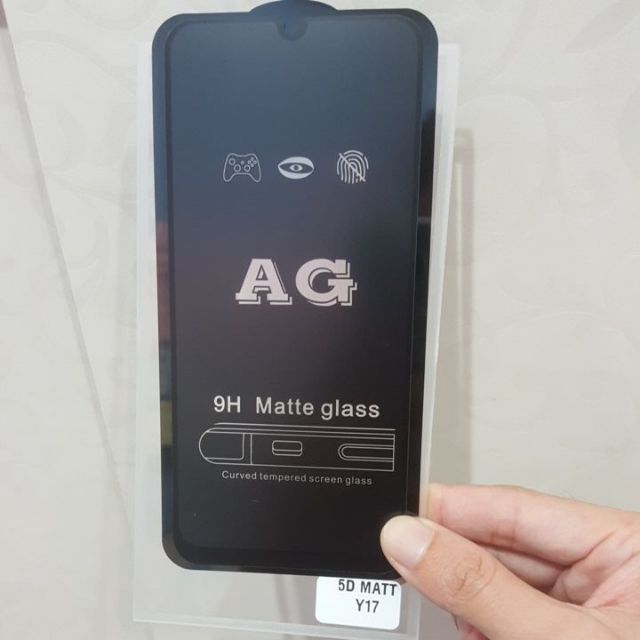 Gaming Matte Glass Screen Protector Vivo Y11/Y12/Y13/Y15/Y17/U10/U3X AG 9H
