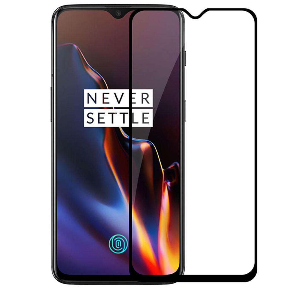 D Full Glass for OnePlus 7 Screen Protector 9H full black