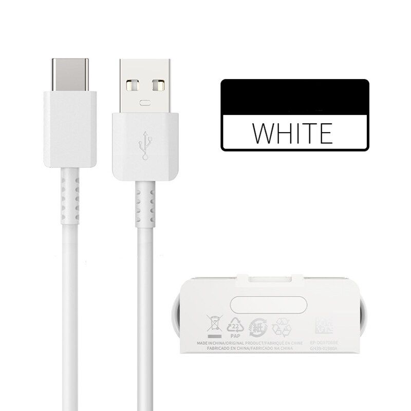 10pcs/lot S10 USB Type C Cable Quick Fast ChargeR Data Line USB 3.0 Type-C For S9 S10 Plus S10e Note 8 9 A20 A50 A70 A80