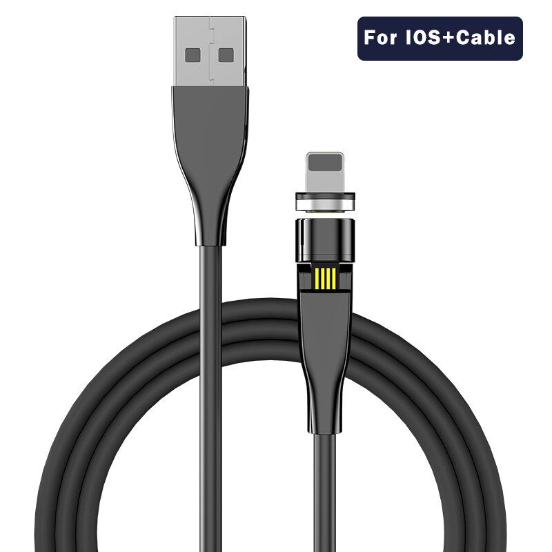 Aibevi Magnetic Micro USB Cable For iPhone Samsung Android Fast Charging Magnet Charger USB Type C Cable Mobile Phone Cord Wire