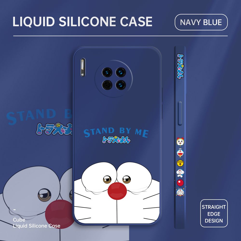 ZeroQiQi for Huawei Mate30 Case Cartoon Weeping Cat Phone Cover Soft Full Lens Protection Casing Ultra Thin Soft Liquid Silicone Phone Cases