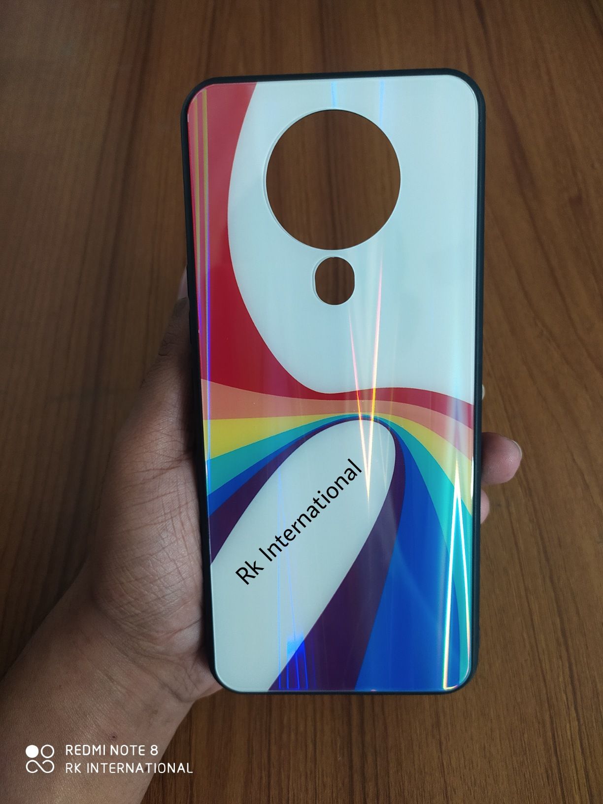 Shining Glass Case Back Cover FOR TECNO Spark 6