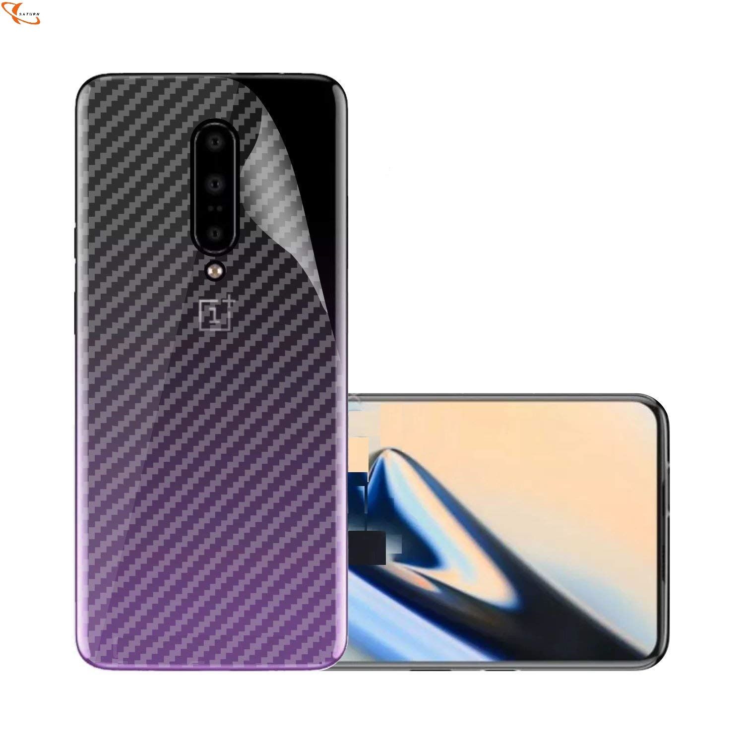 OnePlus 7Pro  Sticker Protective Film Carbon Fiber Back Cover Screen Protector