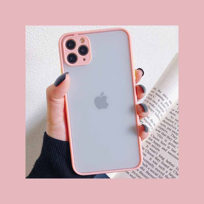【 ETOP 】 For iPhone SE 2020 11 Pro XR XS MAX 8 7 6 6S Plus Matte Ultra-Thin Cover Acrylic  Hard Case Fast Delivery