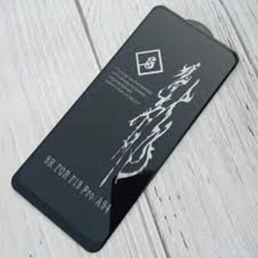 OPPO F19 Pro (4G) Rinbo Tempered Glass Screen Protector (5D/6D/9D/11D) 9H- Black