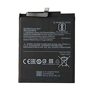 Xia.omi Re.dmi 6A and 6 Battery -3000 Mah